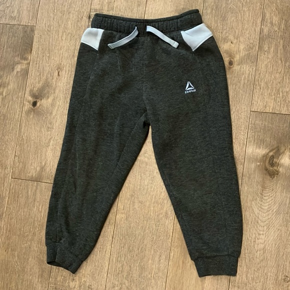 Reebok gym pants 👖 dark gray and light blue - Picture 1 of 3